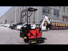 Silnik Diesla 0,8ton Hightop Mini Excavator Dostosowany kolor Czerwony Żółty Niebieski