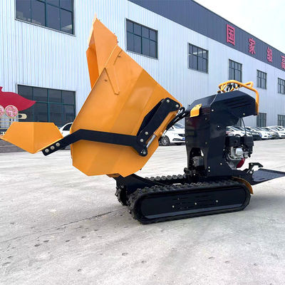 CE Chłodzony powietrzem Mini Transporter Gąsienicowy Mały Wozidło Gąsienicowe 500kg