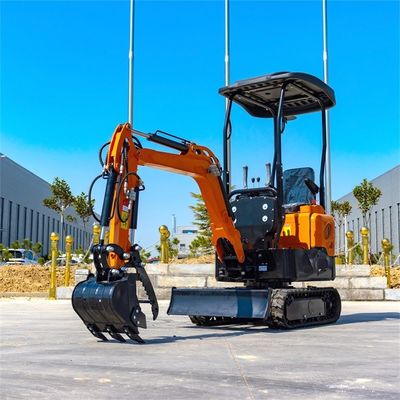 CE EURO5 Silnik Hightop Minikoparka HT10G Kompaktowa minikoparka Obrót o 360 stopni