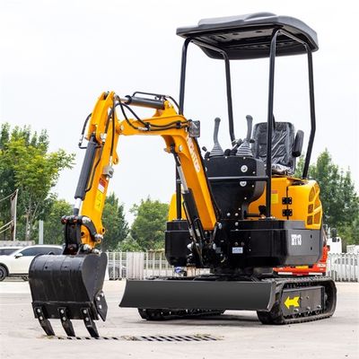 Szerokość gąsienic 180 mm Minikoparka HT13 Hightop Promień skrętu ogona 795 mm