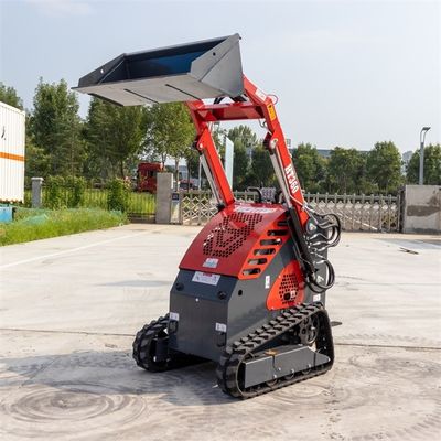 Szybkość 0-6km/h Mini ładowarka Skid Steer Track Loader Do krajobrazu