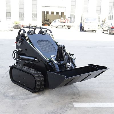 636mm rozstaw kołowy Mini Skid Steer Loader Kompaktny projekt Zwiększona zwrotność