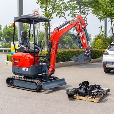 Kompaktny, silny mini grabarz hydrauliczny o masie 1800 kg