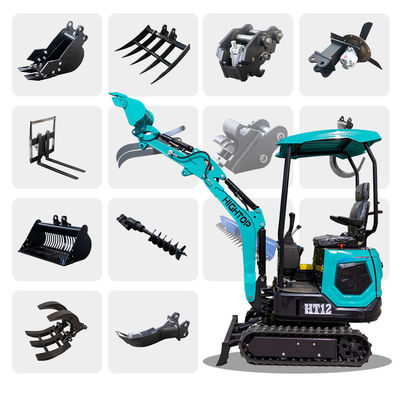 Małe hydrauliczne koparki napędzane silnikiem KOOP 192F