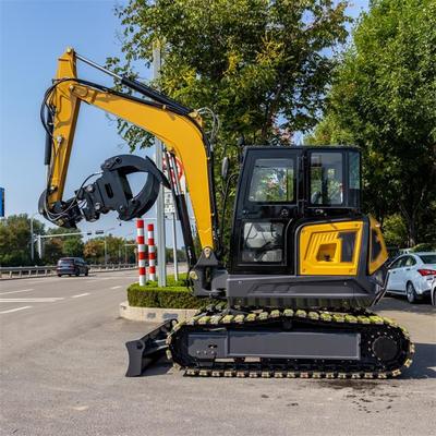 HT65 1800kg mini grabarz hydrauliczny z certyfikatem CE z opcjami silnika Yanmar/Kubota