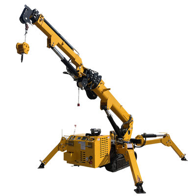 HTSC300-3 Ton Crawler Spider Crane z maksymalnym promieniem roboczym 10,5 m